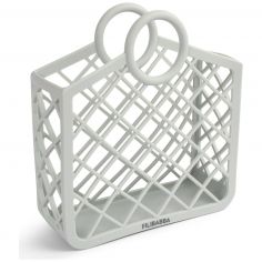 Panier de plage en silicone Bleu Perle - Filibabba