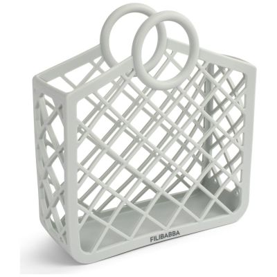 Panier de plage en silicone Bleu Perle