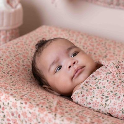 Drap housse lit bébé Fairy Floral (60 x 120 cm)