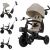 Variation Beige, noir du produit Tricycle évolutif Aveo 2 Plus Beige de la marque Kinderkraft
