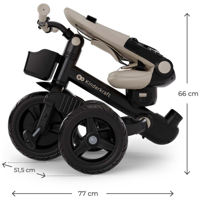 Tricycle évolutif Aveo 2 Plus Beige Kinderkraft Produit 9