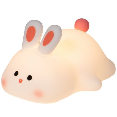 Veilleuse tactile en silicone lapin (14 cm) Amadeus Les Petits