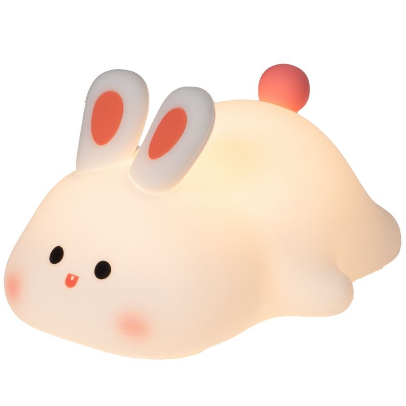Veilleuse tactile en silicone lapin (14 cm) Amadeus Les Petits Produit 1