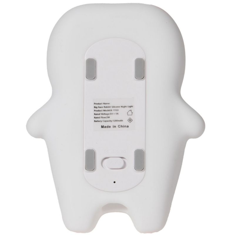 Veilleuse tactile en silicone lapin (14 cm) Amadeus Les Petits Produit 4