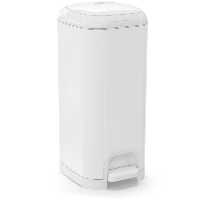 Poubelle à couches Select Blanche avec recharge - Reconditionné Diaper Genie Produit 1