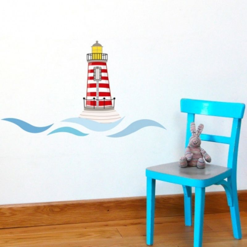 Stickers muraux le phare Série-Golo
