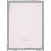 Couverture Poudre d'étoiles Rose (75 x 100 cm)  par Noukie's