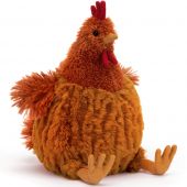 Peluche Cécile le poulet (23 cm)