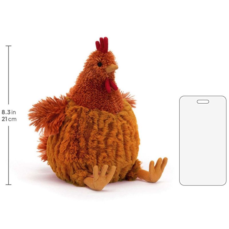 Peluche Cécile le poulet (23 cm) Jellycat Produit 6
