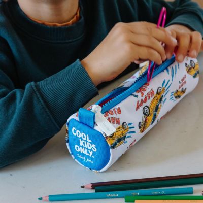 Trousse scolaire ronde Happy Ride