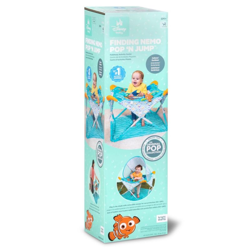 Aire de jeu à rebonds portable et compact Nemo Pop'n Bright Starts Packaging 8