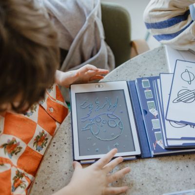 Tablette à dessin KIDYDRAW-MINI Galaxie bleue