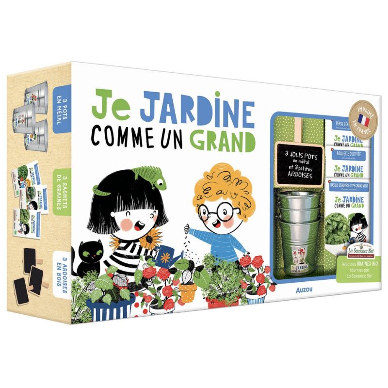 Je jardine comme un grand Auzou Editions