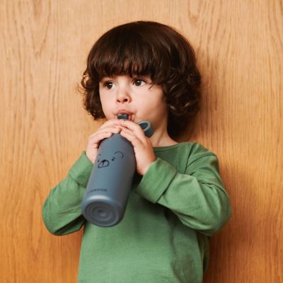 Gourde isotherme Falk Mr. Bear Whale Blue (350 ml)