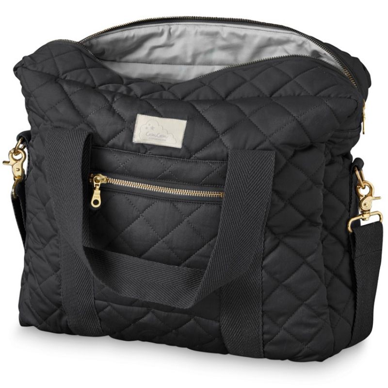 Sac à langer à anses noir Cam Cam Copenhagen