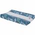 Housse de matelas à langer bleue Ocean Botanimal (70 x 90 cm) - Lodger Housse de matelas à langer bleue Ocean Botanimal (70 x 90 cm) - Lodger