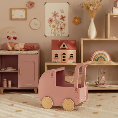 Landau pour poupée en bois FSC