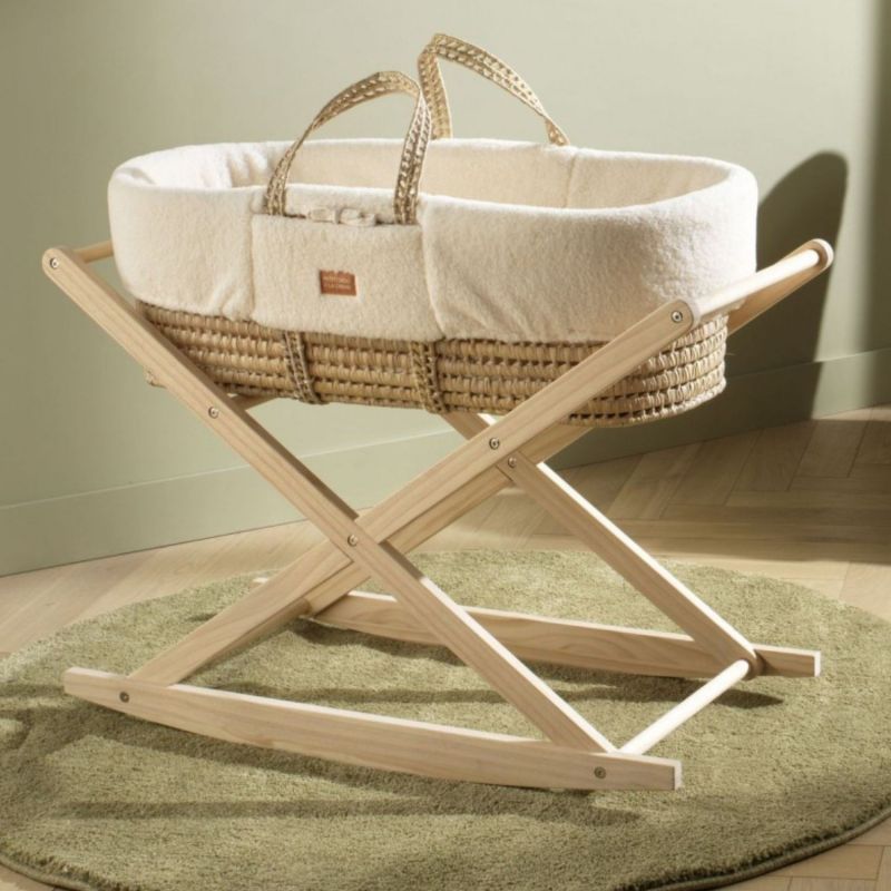 Support pour couffin en bois naturel Sauthon Ambiance 2