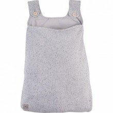 Vide-poches à suspendre en tricot Confetti gris  par Jollein