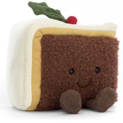 Peluche Amuseable Slice of Christmas Cake (12 cm)  par Jellycat