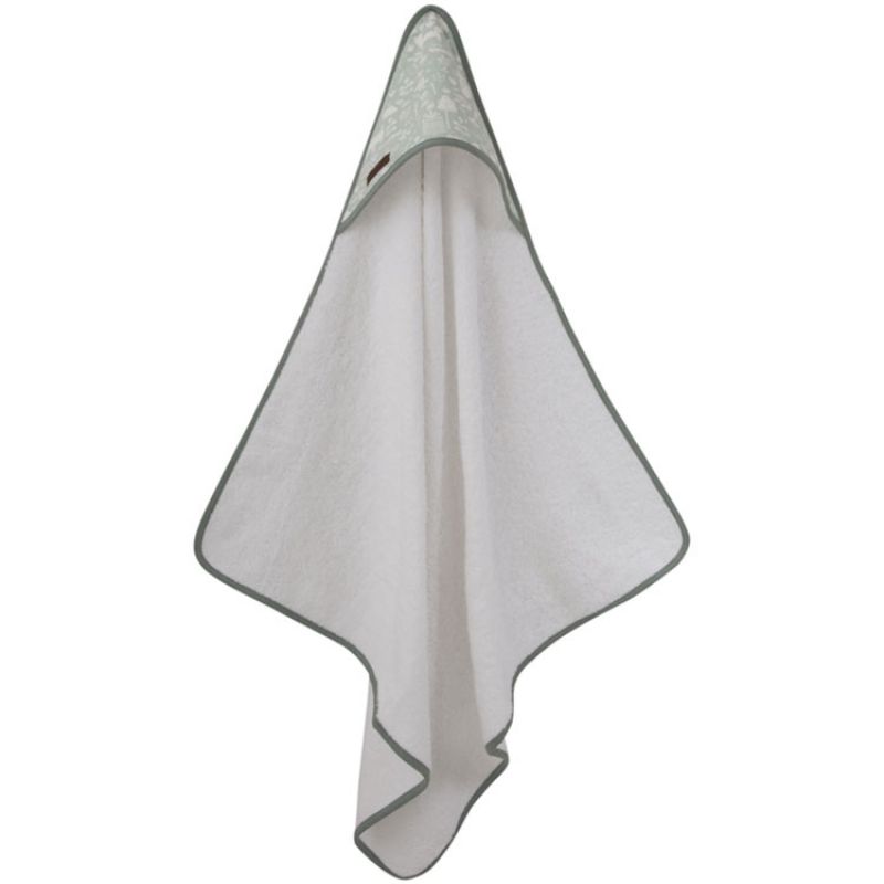 Cape de bain Adventure mint (75 x 75 cm) Little Dutch
