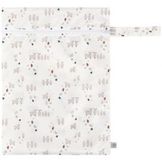 Sac à couches imperméable Tiny Farmer pois et mouton