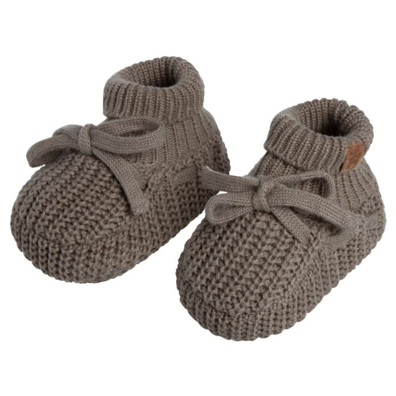 Chaussons bébé Soul moka (0-3 mois) Baby's Only