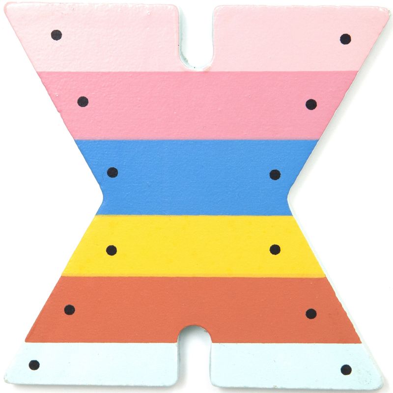 Lettre décorative X comme xylophone Petit Monkey