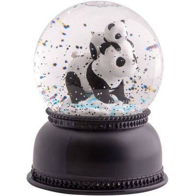 Boule à neige lumineuse panda