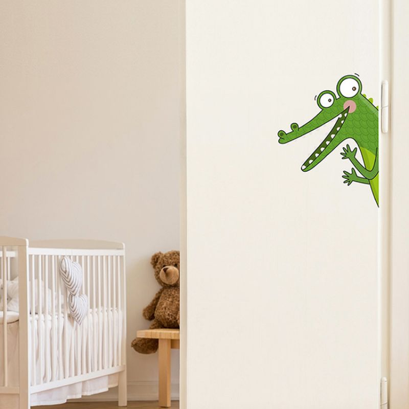 Sticker de porte crocodile (côté droit) Série-Golo