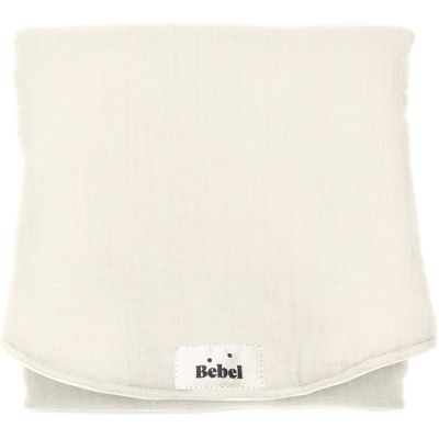 Tapis à langer effet lin crème