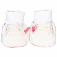 Chaussons en tissu cygne Baby Swan (0-6 mois)  par Sauthon