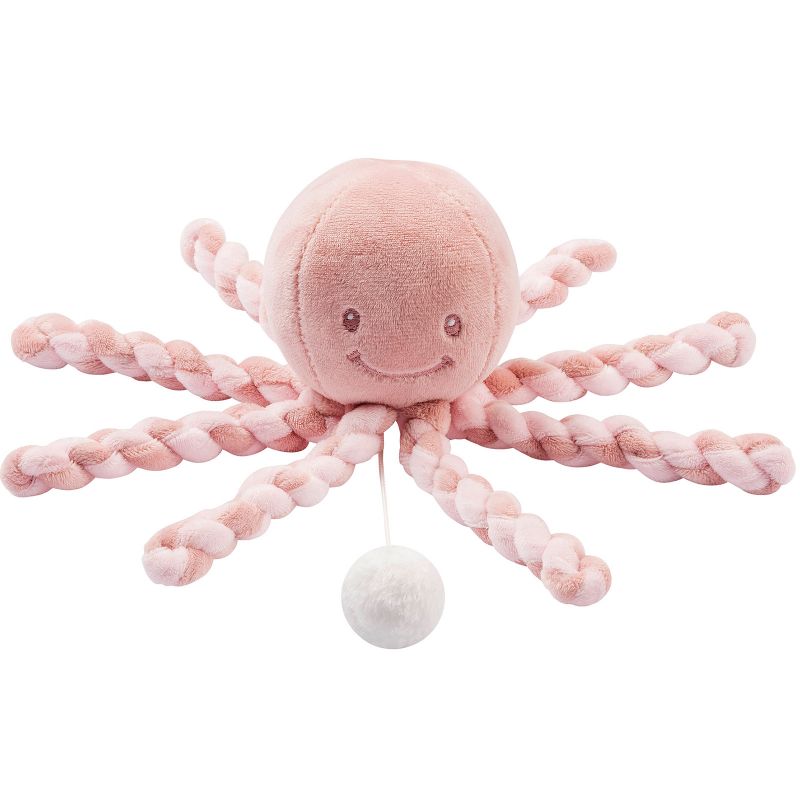 Peluche musicale pieuvre Lapidou rose (28 cm) Nattou