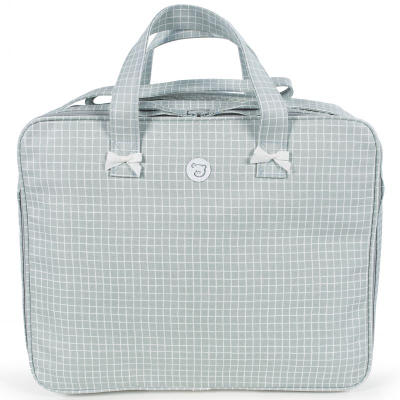 Valise de maternité Miel gris Pasito a pasito