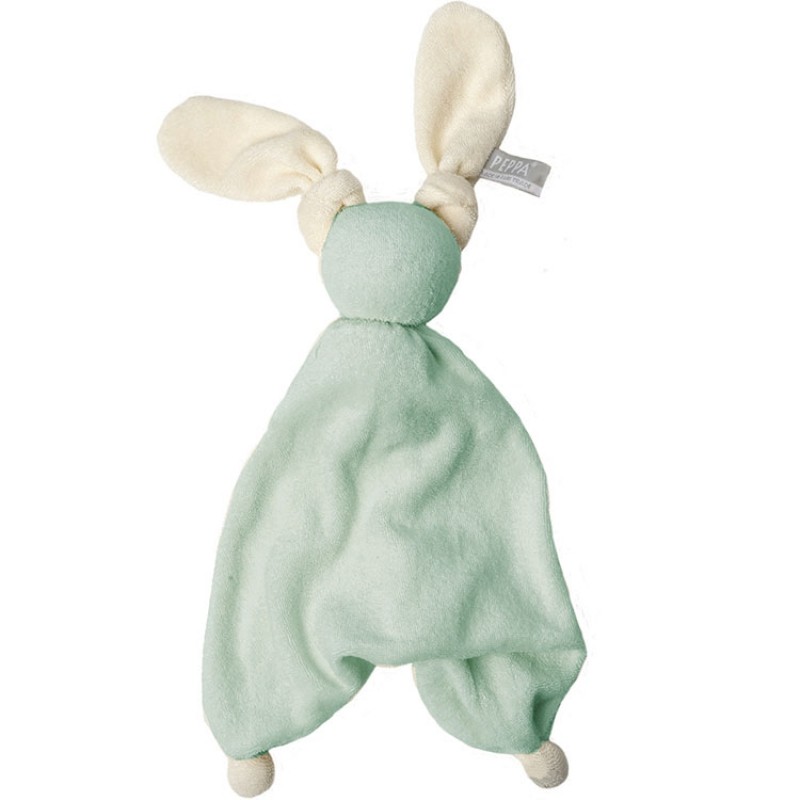 Doudou plat Floppy menthe Hoppa