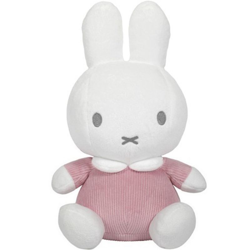 Peluche lapin Miffy rose velours (20 cm) Pioupiou et Merveilles