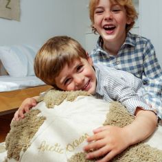 Pouf Carte du Monde Rugcycled