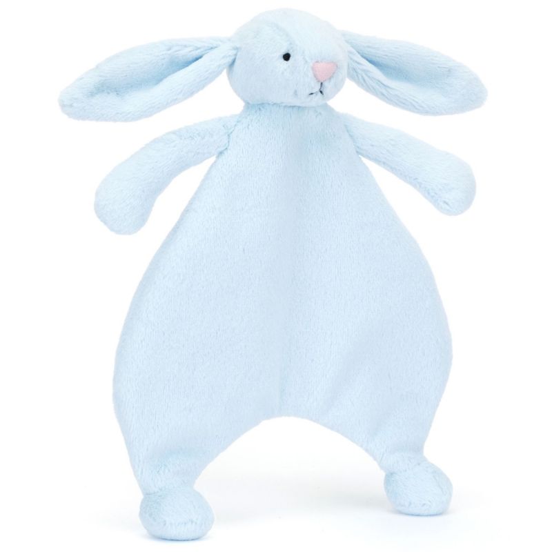 Doudou plat Lapin Bleu Jellycat Produit 1
