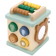 Petit cube d'activité en bois All animals - Trixie