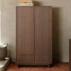 Armoire 2 portes Kyo Walnut Quax Ambiance 2