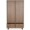 Armoire 2 portes Kyo Walnut Quax Produit 3
