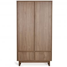 Armoire 2 portes Kyo Walnut - Quax