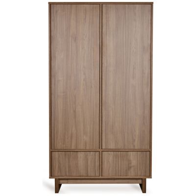 Armoire 2 portes Kyo Walnut Quax