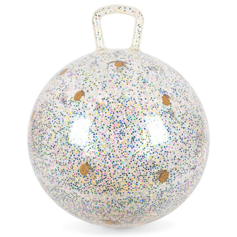 Ballon sauteur à paillettes Lemon Konges Slojd Produit 1