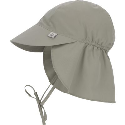 Casquette protège nuque olive (3-6 mois)