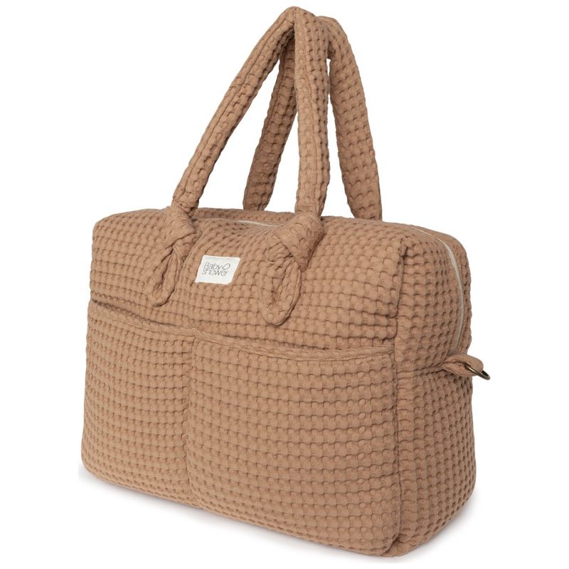 Sac de maternité Sophie Gofre Cinnamon Babyshower Produit 1
