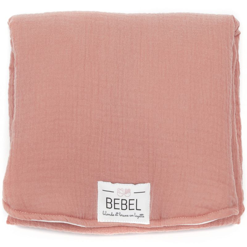 Tapis à langer rose brique BEBEL