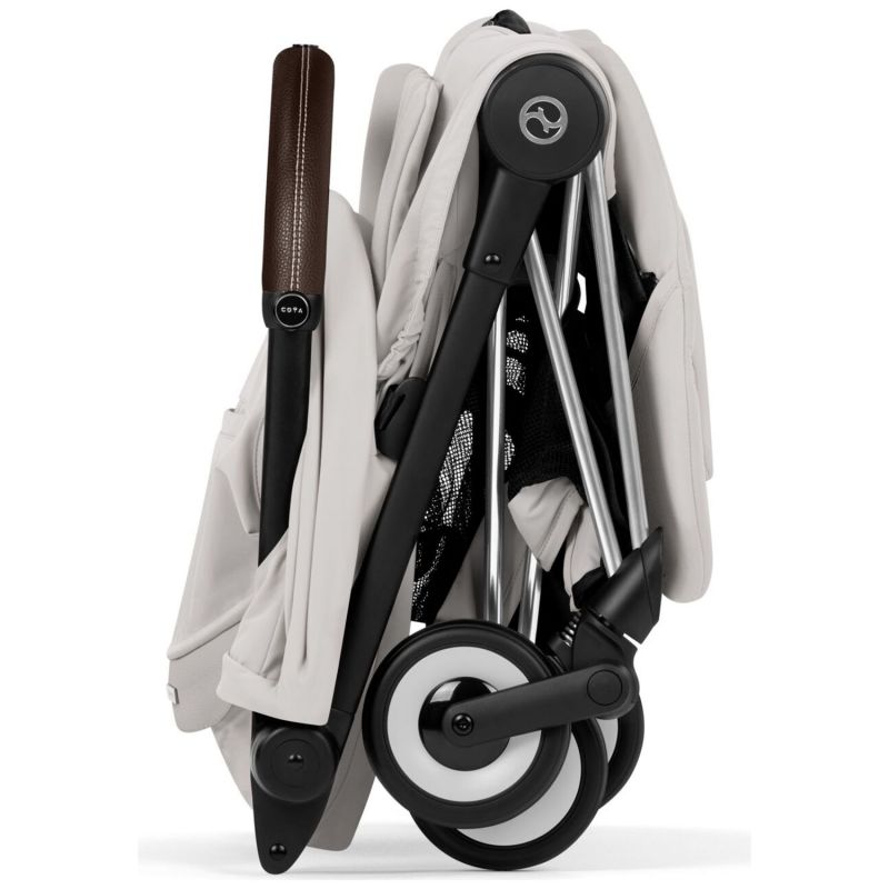 COŸA Style 2026 Poussette ultra-compacte et Châssis Chrome City Grey Cybex Produit 9