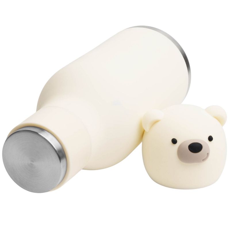Gourde isotherme Bestie Ours Blanc (460 ml) Asobu Produit 3