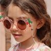 Lunettes de soleil junior Glitter Rose Fleur (5-10 ans)  par Konges Slojd